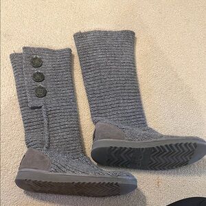 Classic Cardy UGG Knit Button Boots